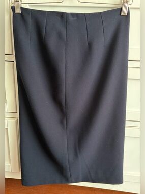 Refined Navy Pencil Skirt for Women